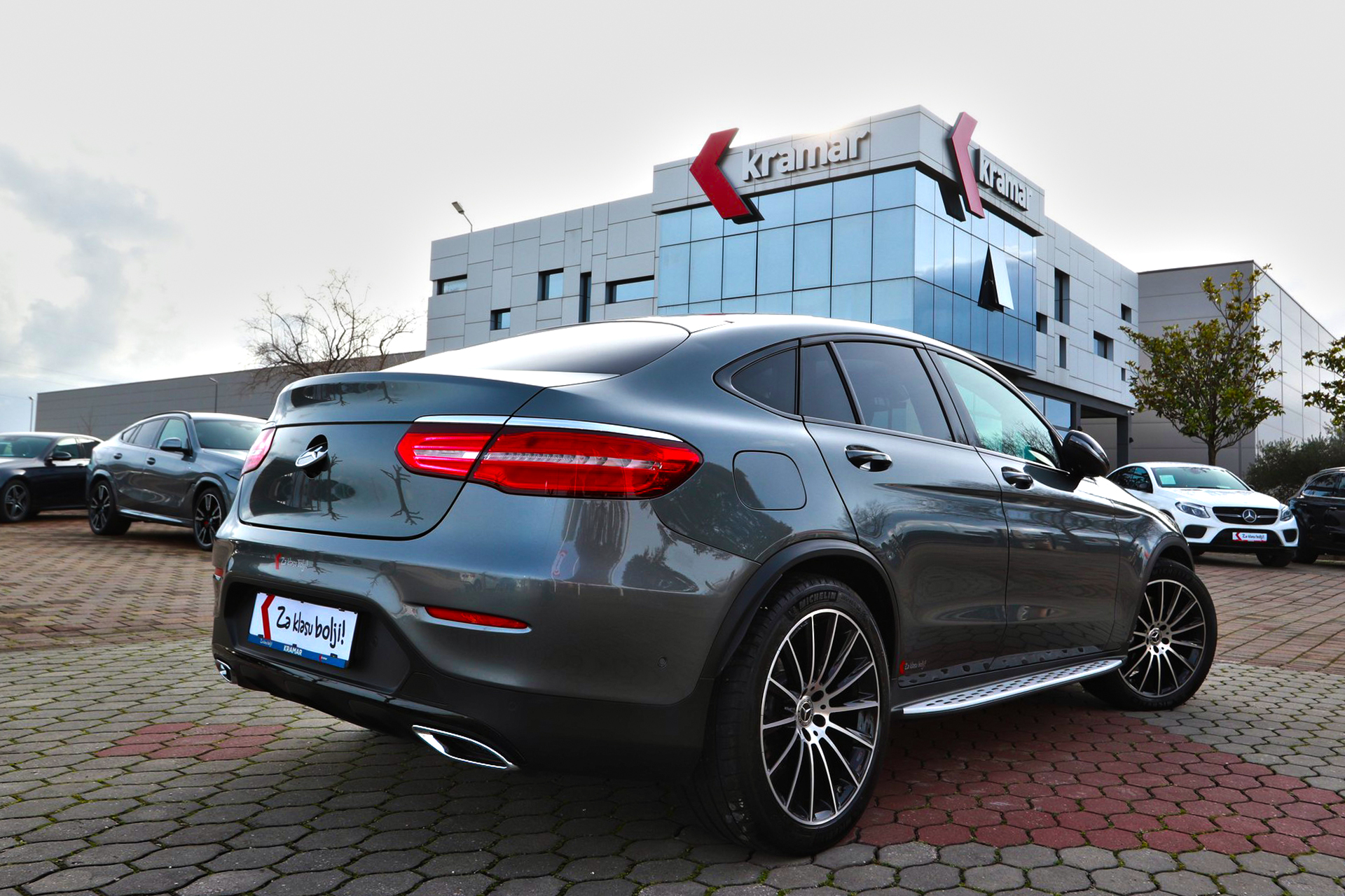 Mercedes-Benz GLC 350 D Coupe 4Matic 9G-Tronic NIGHT-PAKET Šiber AMG ...